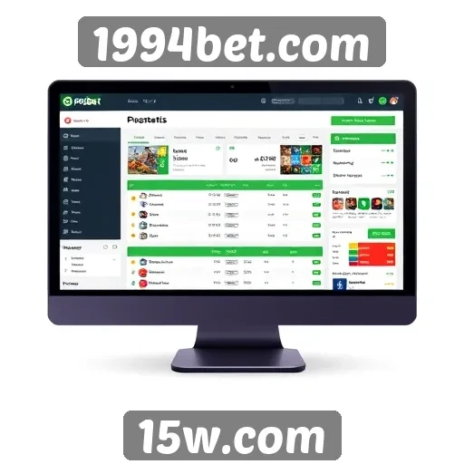 Interface do usuário do 1994bet.com em detalhes